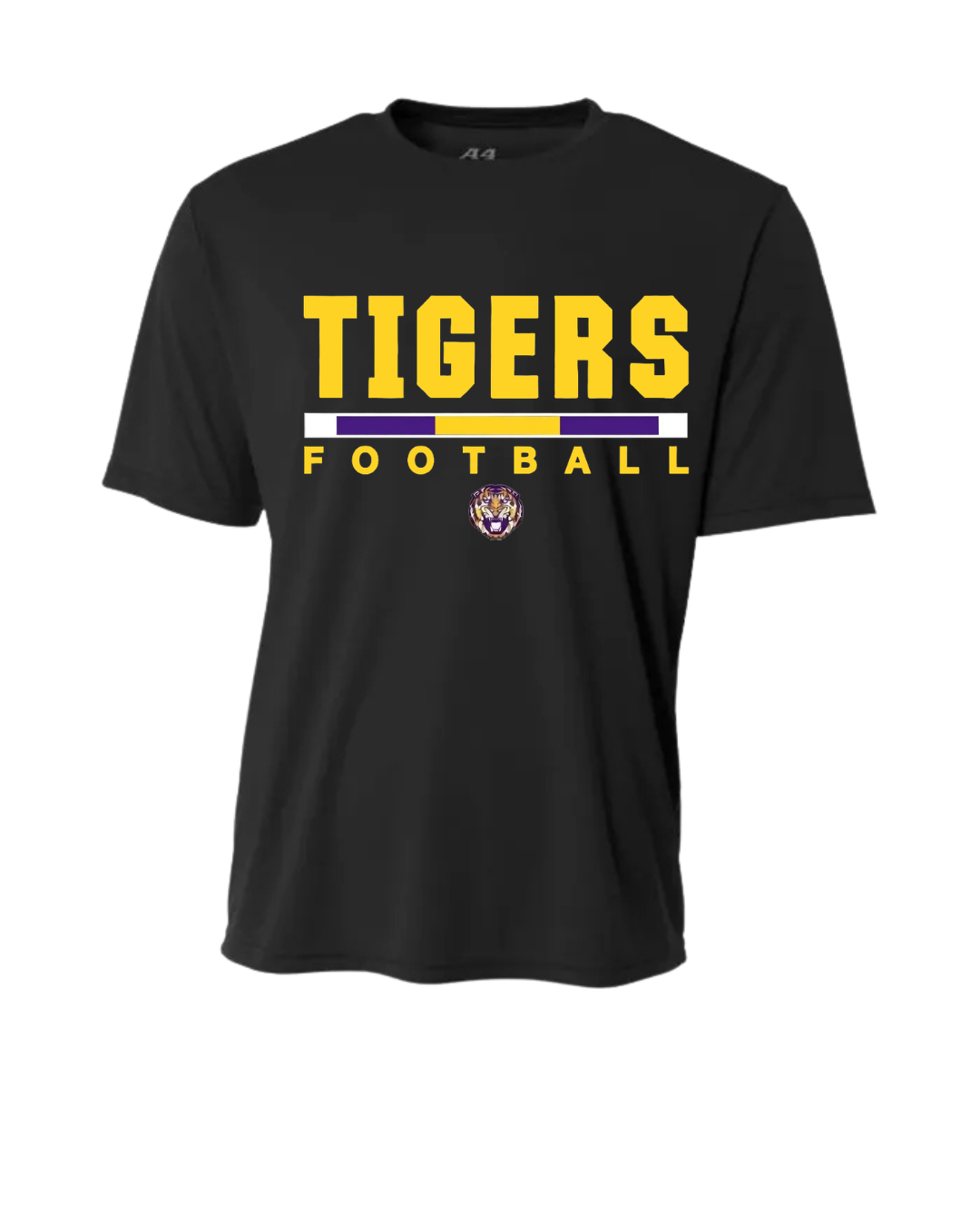 BLACK SHORT SLEEVE DRI FIT (100% POLY) T-SHIRT