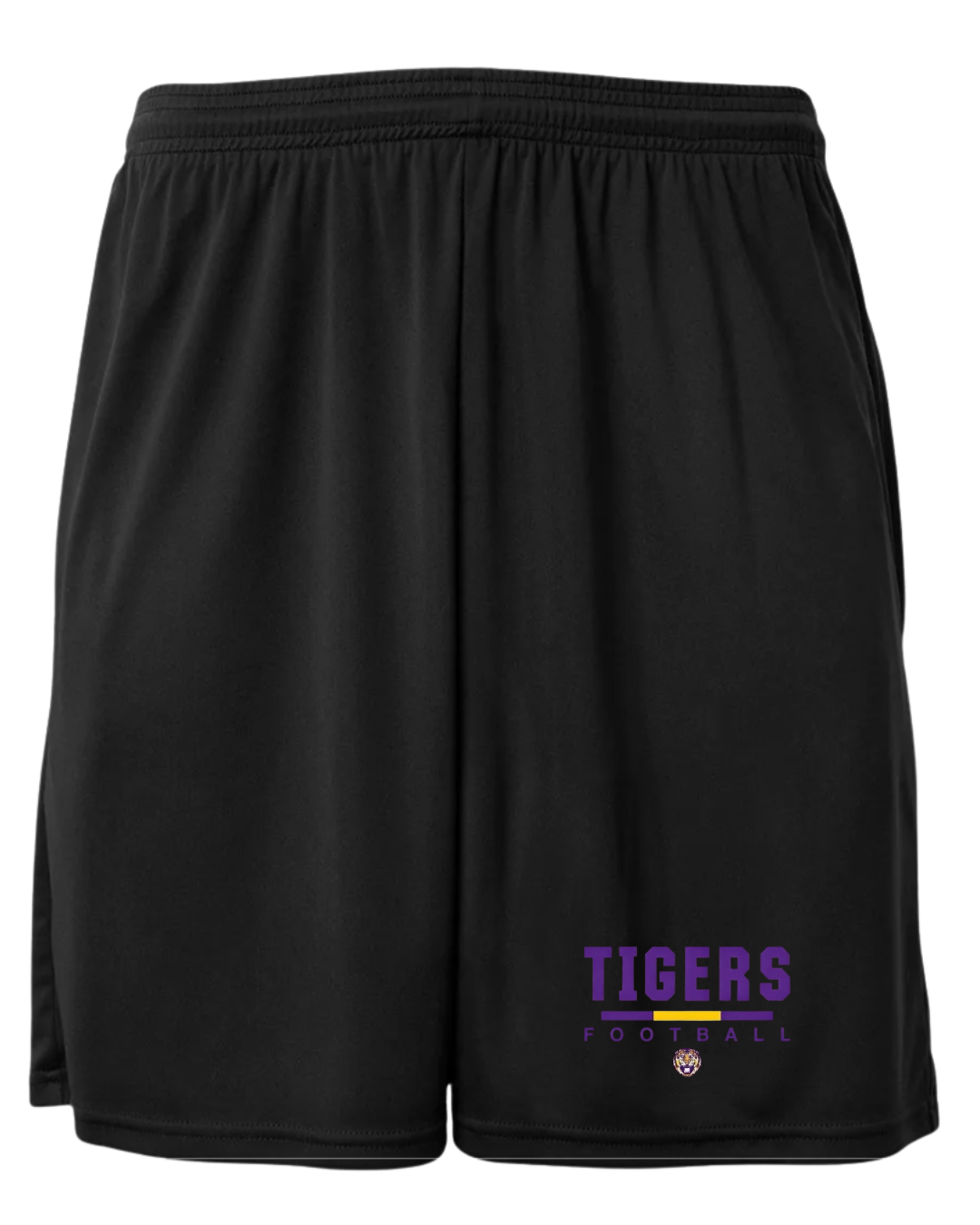 REQUIRED ITEM FOR SMS FOOTBALL BLACK MOISTURE WICKING SHORTS