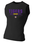 REQUIRED ITEM FOR SMS FOOTBALL BLACK SLEEVELESS COMPRESSION SHIRT