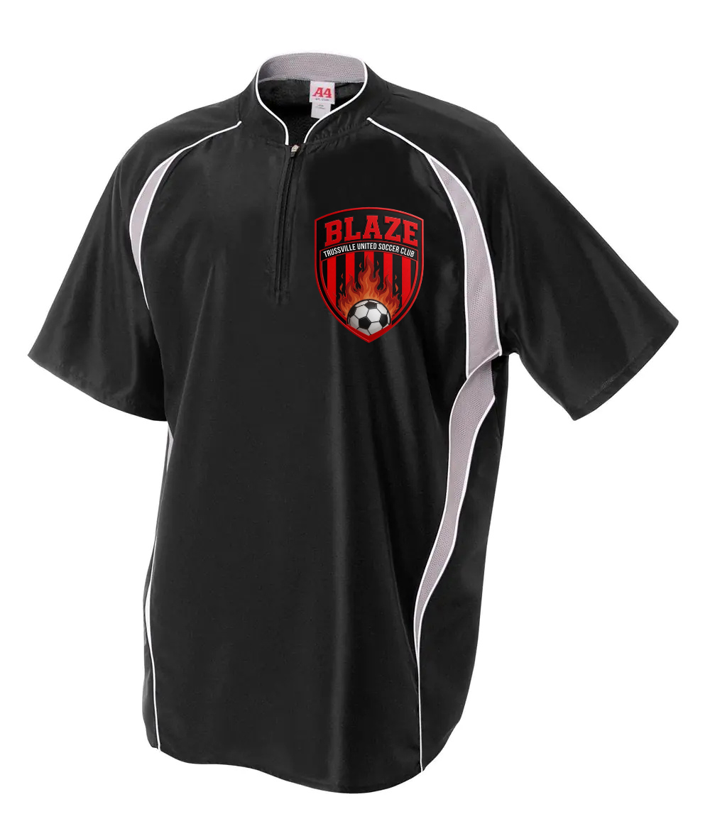 BLAZE BLACK AND GRAY CAGE JACKET