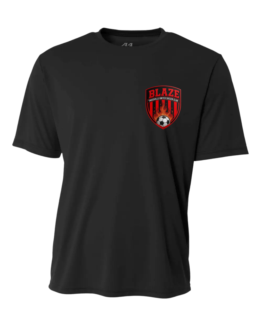 BLAZE BLACK DRI FIT T-SHIRT
