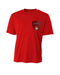 BLAZE DRI FIT SHORT SLEEVE T-SHIRT RED