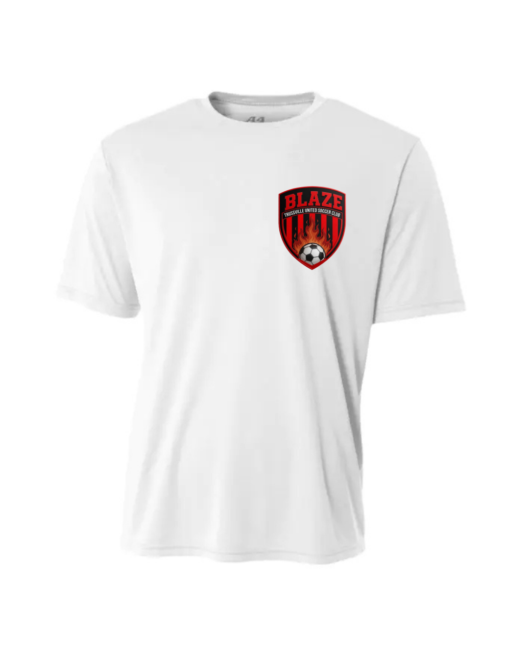 BLAZE DRI FIT SHORT SLEEVE T-SHIRT WHITE