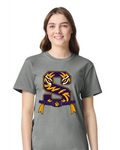 FLAG FOOTBALL GRAY COMFORT COLOR SHORT SLEEVE T-SHIRT