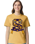 FLAG FOOTBALL MUSTARD COMFORT COLOR SHORT SLEEVE T-SHIRT