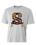 FLAG FOOTBALL SILVER DRI FIT SHORT SLEEVE T-SHIRT