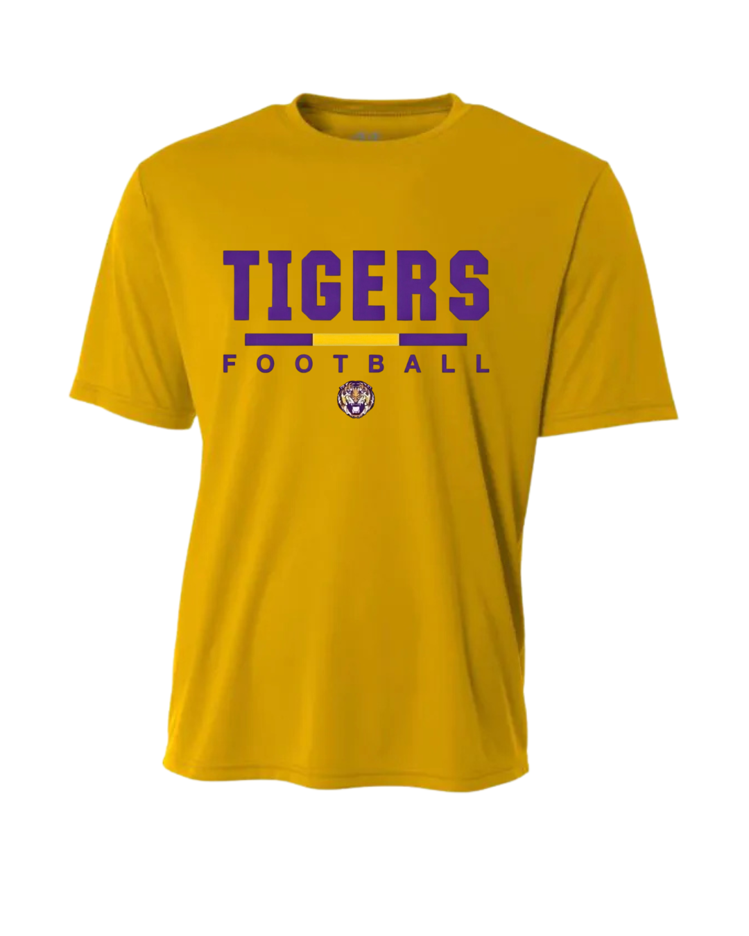 GOLD SHORT SLEEVE DRI FIT (100% POLY) T-SHIRT