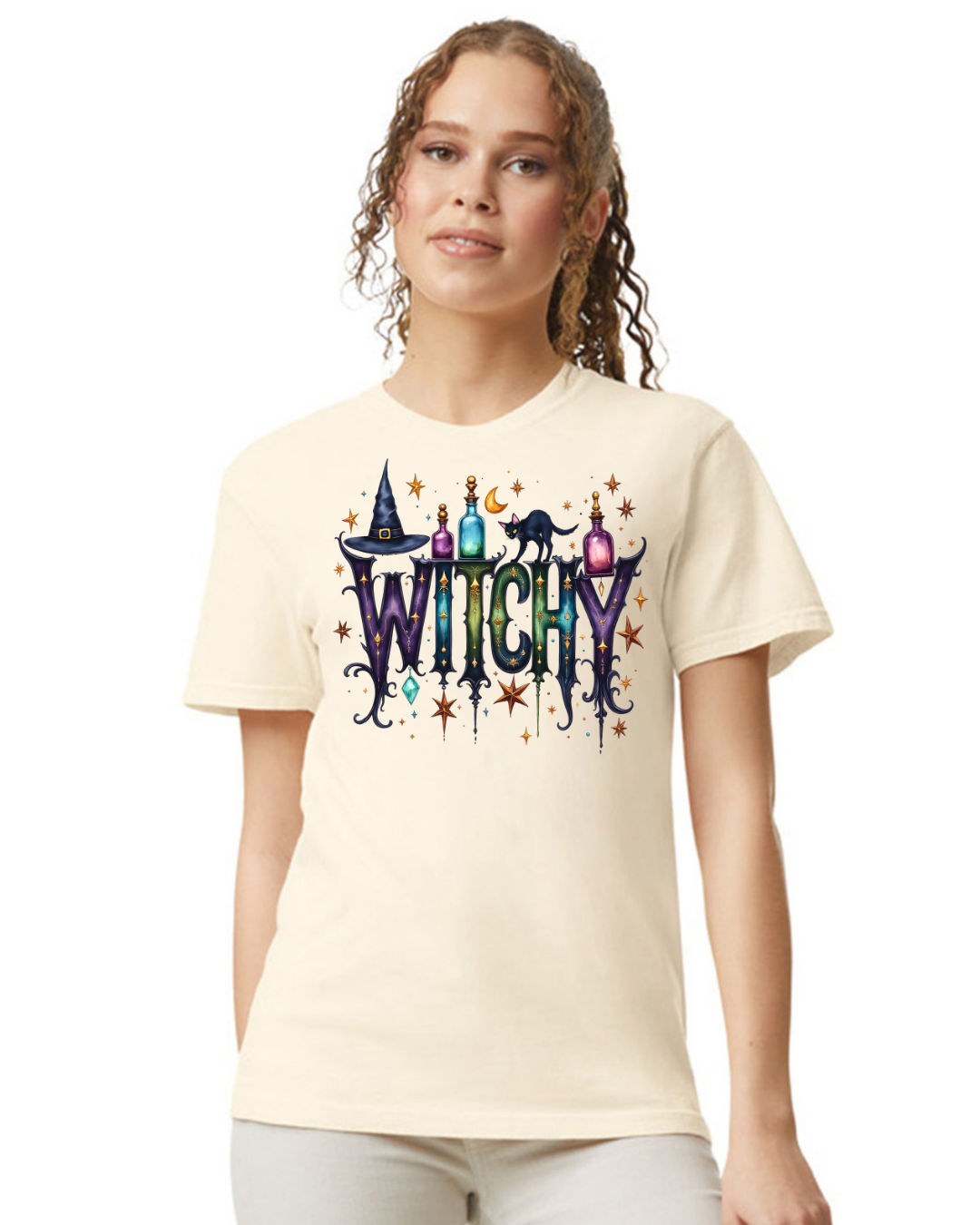 HALLOWEEN IVORY COMFORT COLOR WITCHY