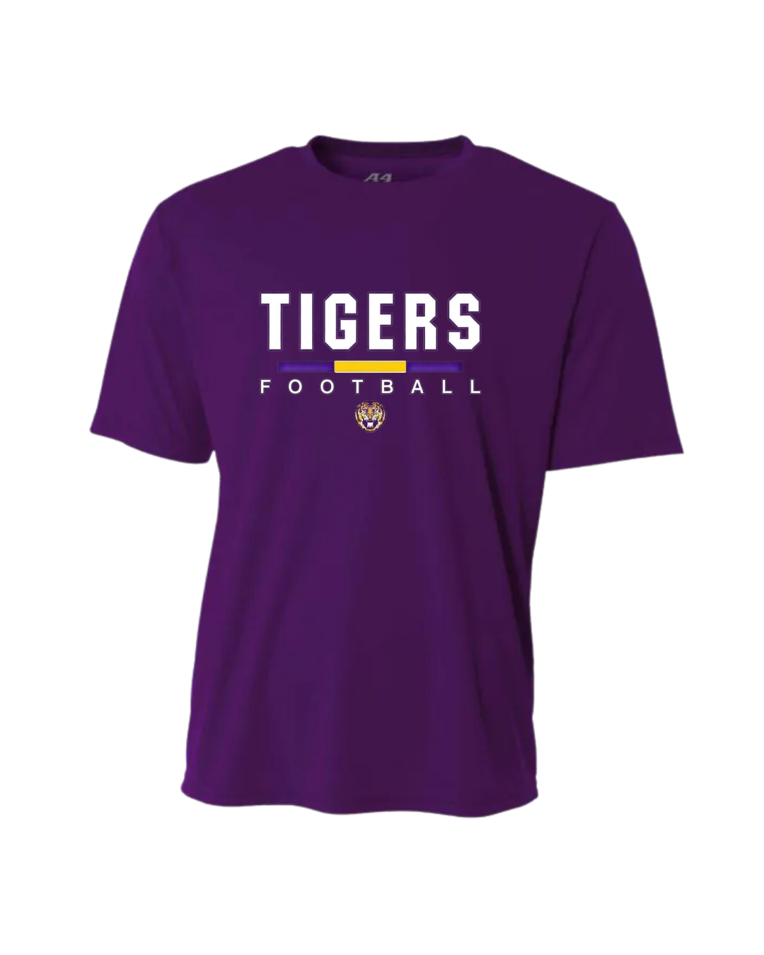 REQUIRED ITEM FOR SMS FOOTBALL PURPLE SHORT SLEEVE DRI FIT (100% POLY) T-SHIRT