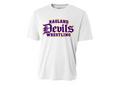 RAGLAND WRESTLING REQUIRED ITEM WHITE SHORT SLEEVE DRI FIT SHIRT