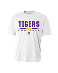 WHITE SHORT SLEEVE DRI-FIT (100% POLY) T-SHIRT