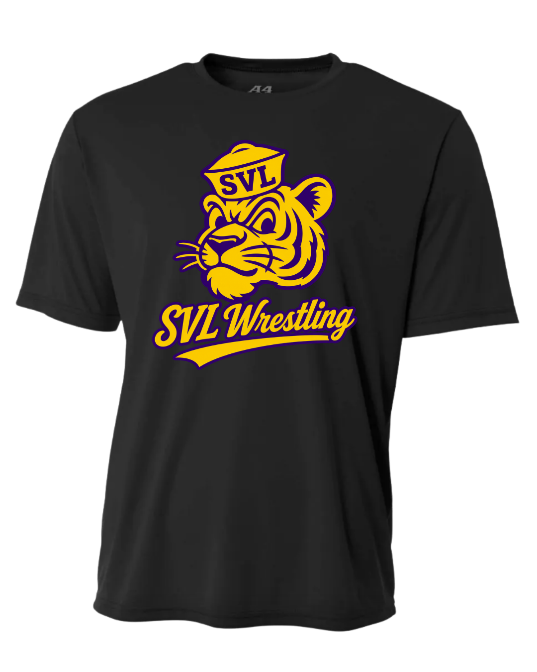 WRESTLING SHORT SLEEVE BLACK DRI FIT T-SHIRT*REQUIRED ITEM MENS