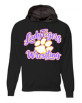WRESTLING BLACK SPRINT JOGGER HOODIE