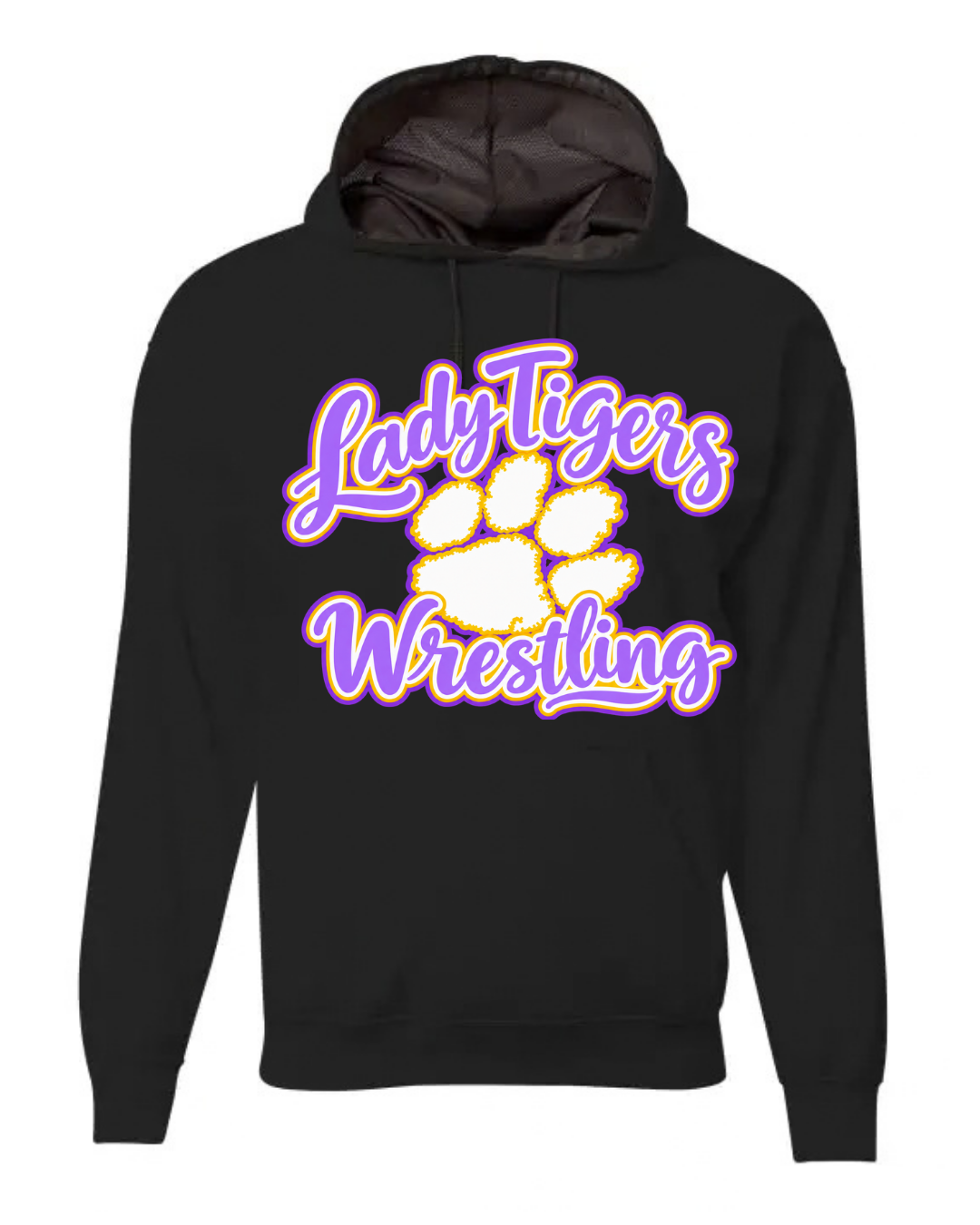 WRESTLING BLACK SPRINT JOGGER HOODIE